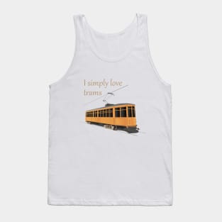 I Simply Love Trams Tank Top